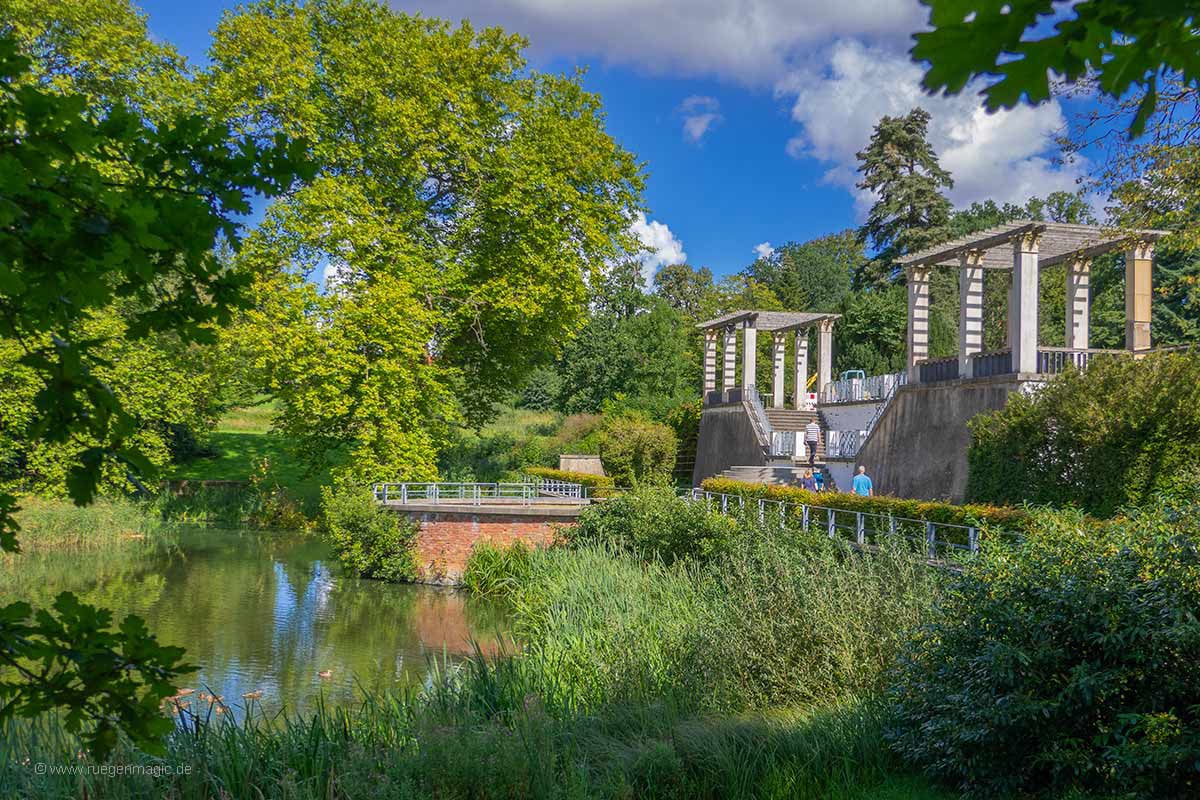 Pergola Schlosspark Putbus