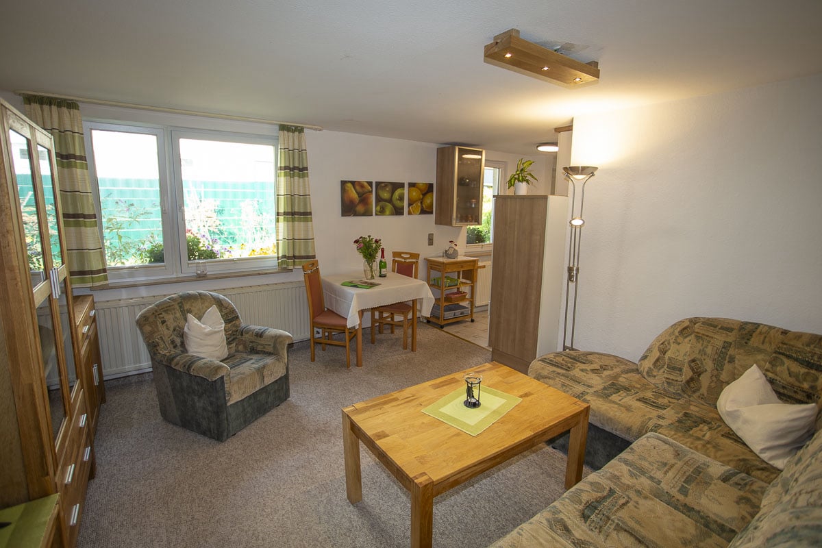 Andere Perspektive des Wohnraums